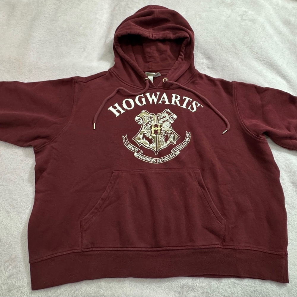 H&M Burgundy Hogwarts Sweater